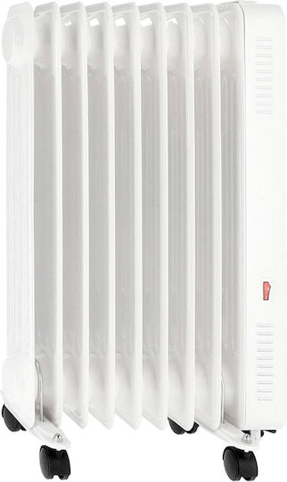Mission Air Oil Filled Radiator with 8 Slices 2000W