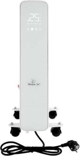 Mission Air Oil Filled Radiator with 10 Slices 2500W