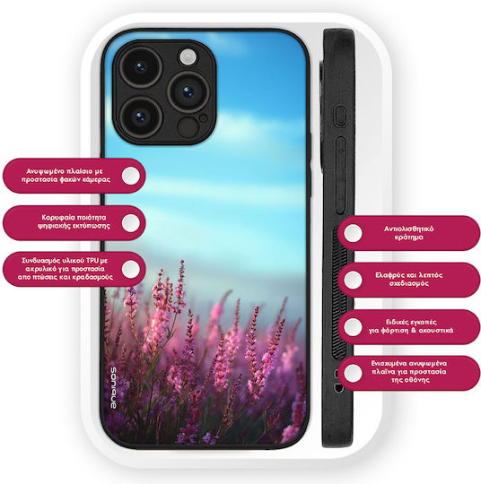 Husă Sonique Sunset In Edem Series Xiaomi Redmi 14C 4G Poco C75 4G Redmi A4 5G Lavandă Aburită