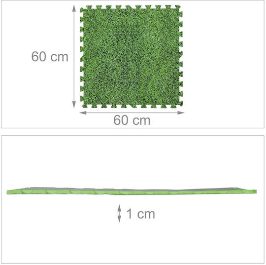Relaxdays Protecție de Pardoseală pentru Birou cu Lățime de 61cm 10037482