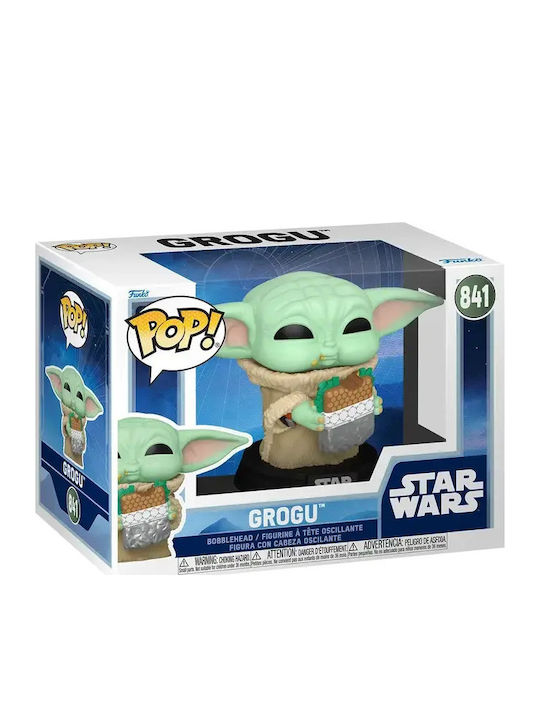 Funko Pop! Filme: Star Wars - Mandalorianul și Grogu cu Mâncare 841
