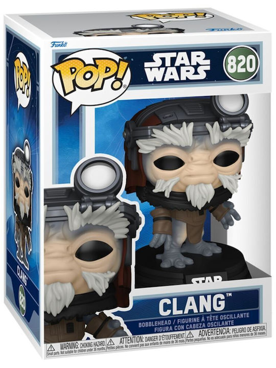 Funko Pop! Filme: Krieg der Sterne - The Mandalorian & Grogu - Clang 820