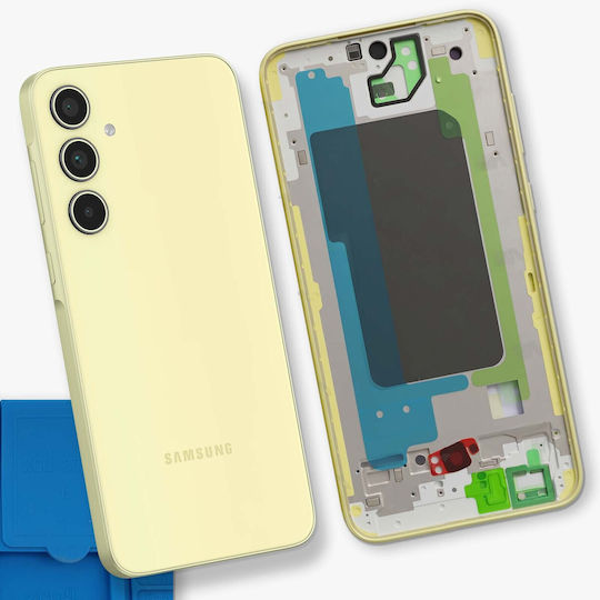 Clappio Replacement Middle Frame Galaxy A35 Green