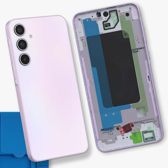 Clappio Replacement Middle Frame Galaxy A35 Purple