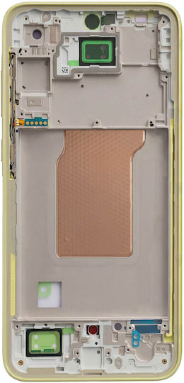 Clappio Replacement Middle Frame Galaxy A35 Green