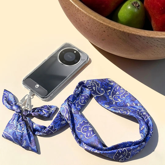 Force Case Curea Bandană Detasabilă Universală Pentru Smartphone Model Bandană Albastră