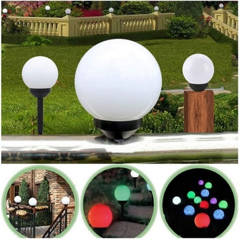 Set 4 Lampi Solare Felinare RGB cu Fotocelulă IP65