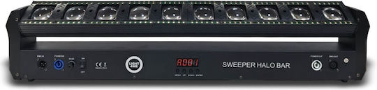 Light4me Sweeper Halo Bar Studio Lamp Movable Led Lighting Bar Dmx 10x30w Rgbw + 120x0.5w