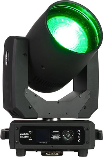 Evolights Galacto Movable Head 120w Rgbl Led + 24x0.1w Rgb Smd5050 Led Effect Ring