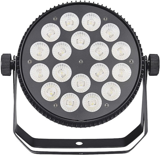 Light4me Party Par 18x10w RGBW Stage Projector