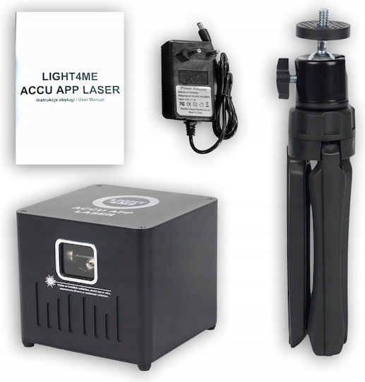 Light4me Accu App Laser Rechargeable Portable RGB Laser Projector App