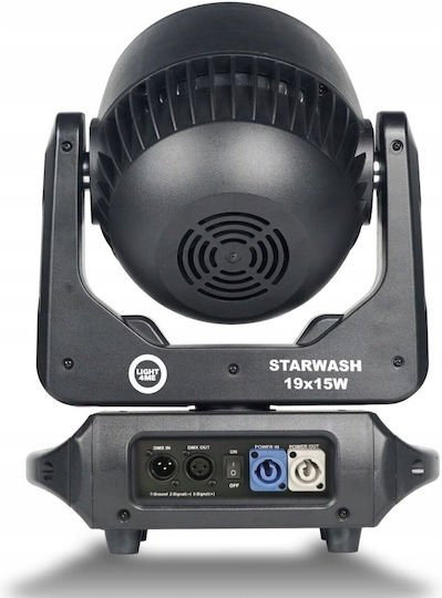 Light4me Starwash 19x15w Rgbw Moving Head Wash Floodlight