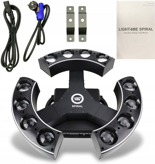 Light4me Light4me Spiral Moving Led Lighting Effect Dm