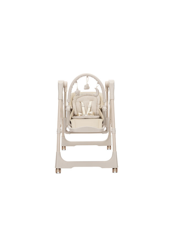 Lorelli Nomino Foldable Baby Highchair 2 in 1 Beige