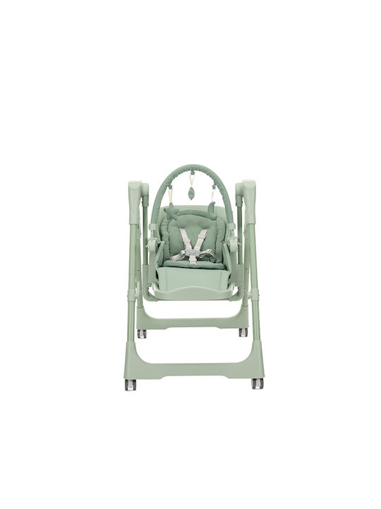 Lorelli Nomino Foldable Baby Highchair 2 in 1 Green