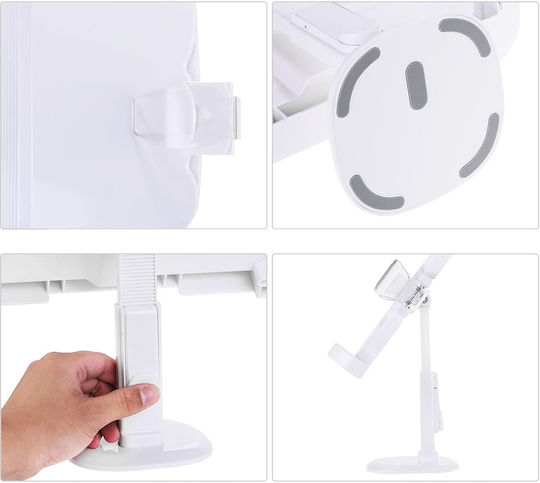 Verstellbarer Bücherregal Sourcing Map Clips Weiß Gb 21027-2020