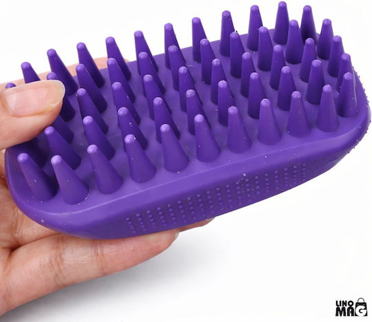 Linomag Hundebürste Handschuh Für Reinigung Des Hundes Lila