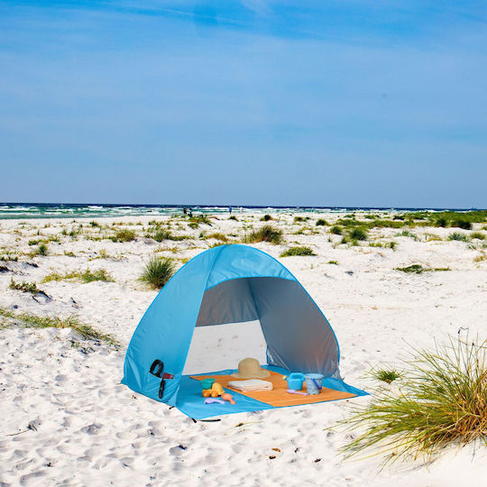 Relaxdays Strandszene Blau