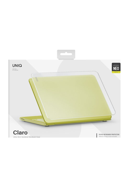 Θήκη Uniq Claro Macbook Neo Διαφανής