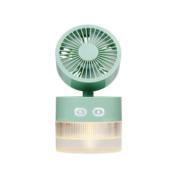Table Fan USB Spray Light Multicolour 350ml 4 Colors Lifetime Air