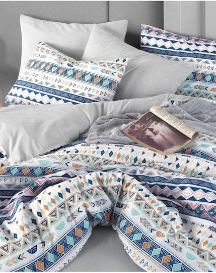 SteweHome Double Set 200x200cm Blue Duvet Covers