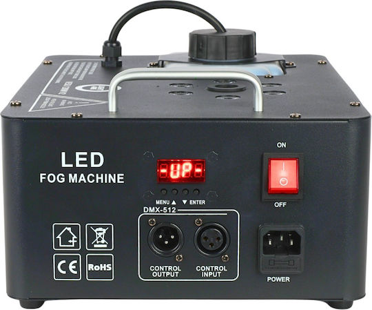 Light4me Μηχανή Καπνού LED 1200W με Ασύρματο Χειριστήριο