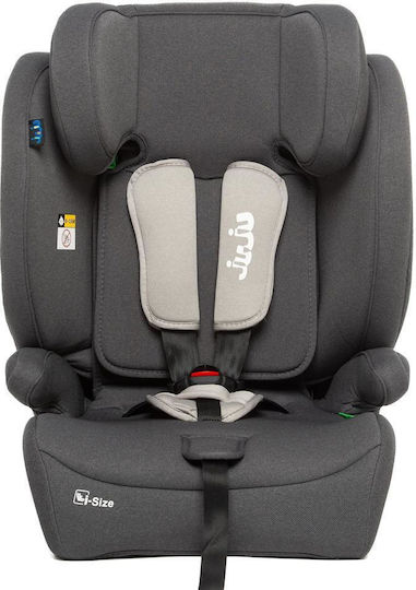 Juju Pro Rider Καθισματάκι Αυτοκινήτου Booster i-Size με Isofix Γκρι