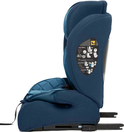 Juju Pro Rider Καθισματάκι Αυτοκινήτου Booster i-Size με Isofix Μπλε
