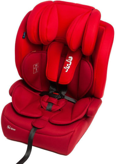 Juju Safe Ride Καθισματάκι Αυτοκινήτου Booster i-Size Κόκκινο