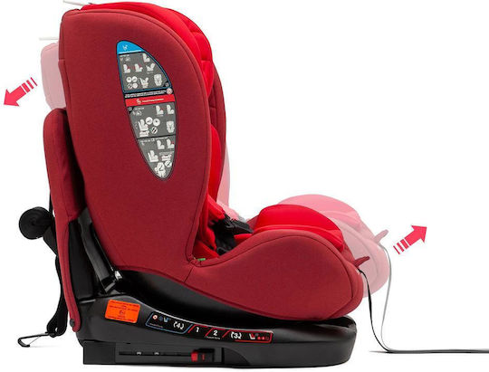 Juju Total 360 Car Seat i-Size with Isofix Red