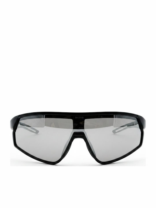 V-store Unisex Sonnenbrillen mit Schwarzem Horn umrandetem Rahmen und Grauen Polarisiertem Glas