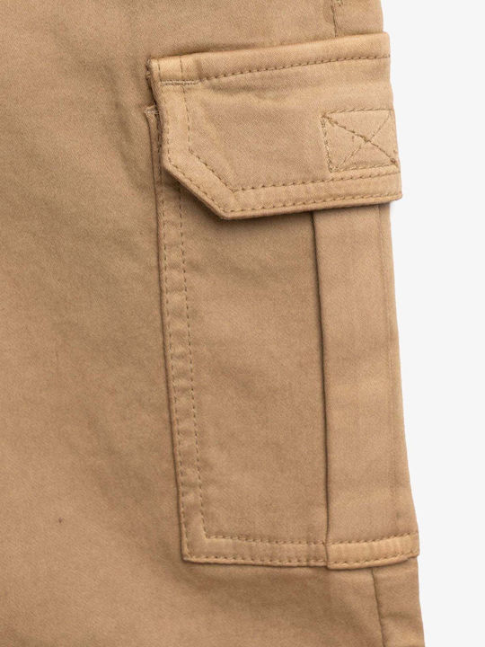Kids' Shorts/Bermudas Fabric Beige