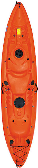 Captain II Full 28144-6278-5802 Πλαστικό Kayak Θαλάσσης 2 Ατόμων Πορτοκαλί