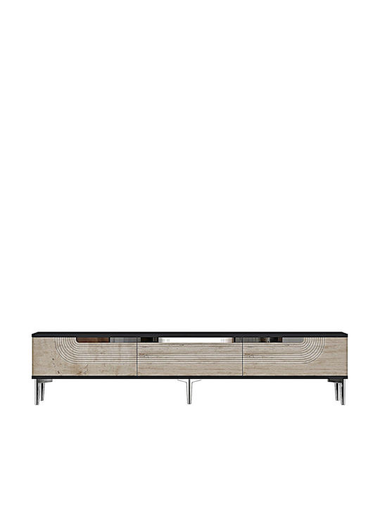 Έπιπλο Τηλεόρασης Χρυσό Μ180xΠ30xΥ41cm