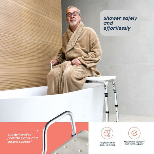 Linomag Bathroom Seat with Backrest
