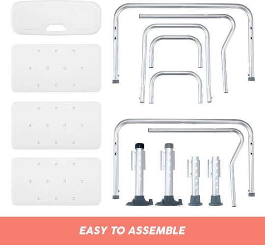 Linomag Bathroom Seat with Backrest