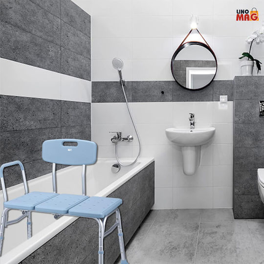 Linomag Bathroom Seat with Backrest