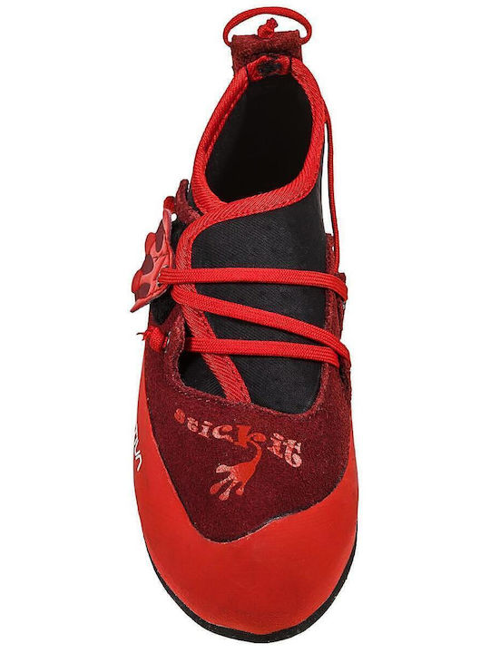 La Sportiva Stickit Παιδικά Ουδέτερα Παπούτσια Αναρρίχησης Κόκκινα