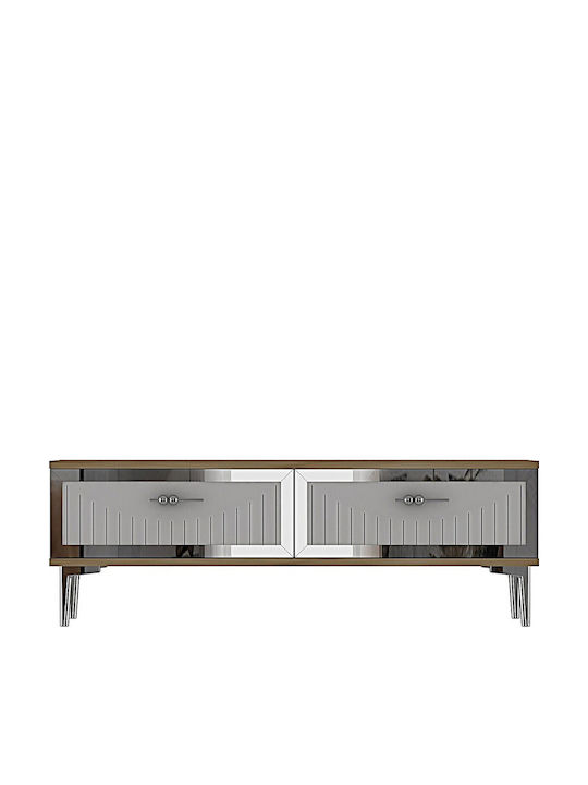 Gold TV Stand L120xD30xH41cm