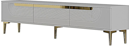 TV-Ständer Gold M180x12.8Tiefe30xHöhe41cm