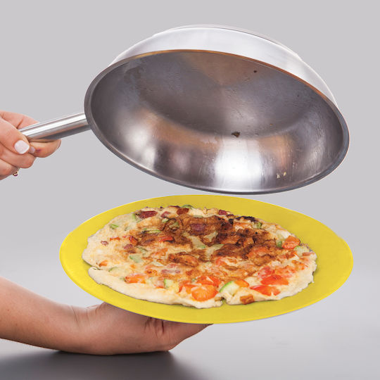 Svim Omelette Maker Plate for Turning Omelette Plastic Ø27cm Orange