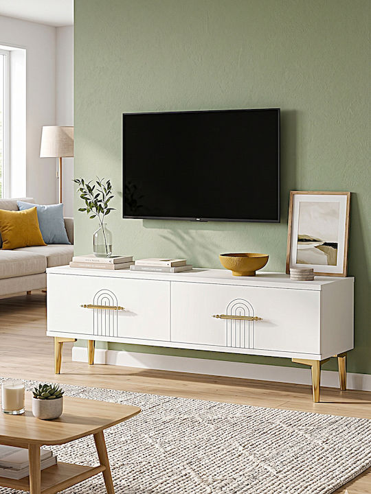 Stand TV Auriu L120xA30xÎ41cm