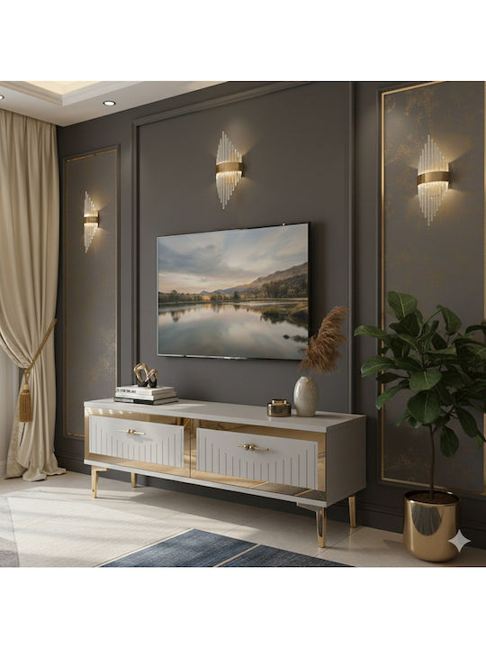 Stand TV Auriu L120xA30xÎ41cm