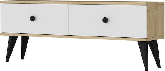 Έπιπλο TV Επιδαπέδιο Μαύρο 120x30x41εκ.