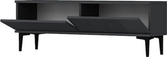 TV-Ständer Schwarz M120xP30xH41cm SteweHome
