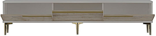 Έπιπλο TV Επιδαπέδιο Χρυσό 180x30x41εκ. Έπιπλο TV Επιδαπέδιο Χρυσό 180x30x41εκ.