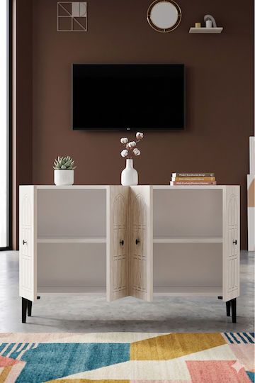 Έπιπλο TV Επιδαπέδιο Καφέ 120x32x75εκ. Έπιπλο TV Επιδαπέδιο Καφέ 120x32x75εκ.