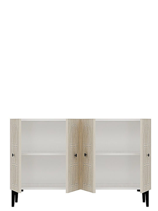 Brown TV Stand L120xD32xH75cm