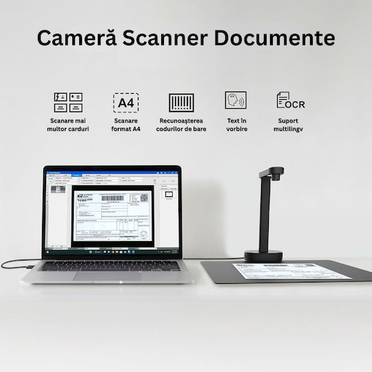 ED568 Flatbed (Επίπεδης επιφάνειας) Scanner A4