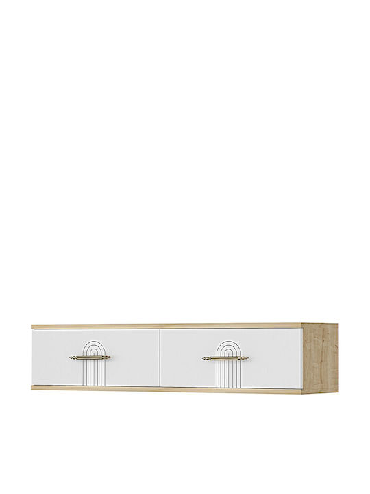 Έπιπλο Τηλεόρασης Συνθετικό Ξύλο Μ120xΠ30xΥ26cm